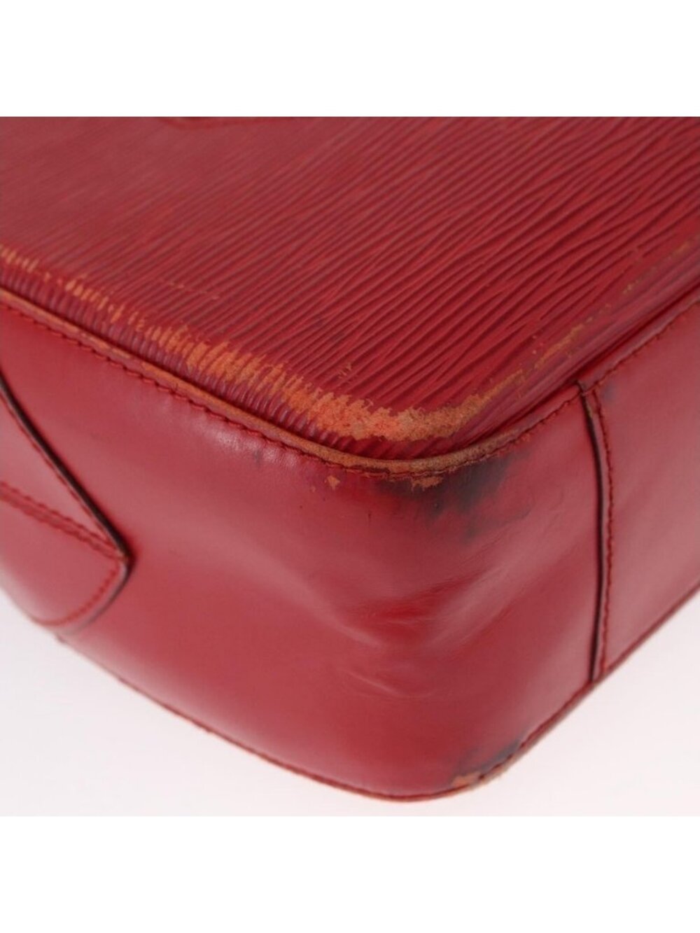 Authentic LOUIS VUITTON Epi Vortail Shoulder Bag Red M52437 LV - Picture 6 of 16